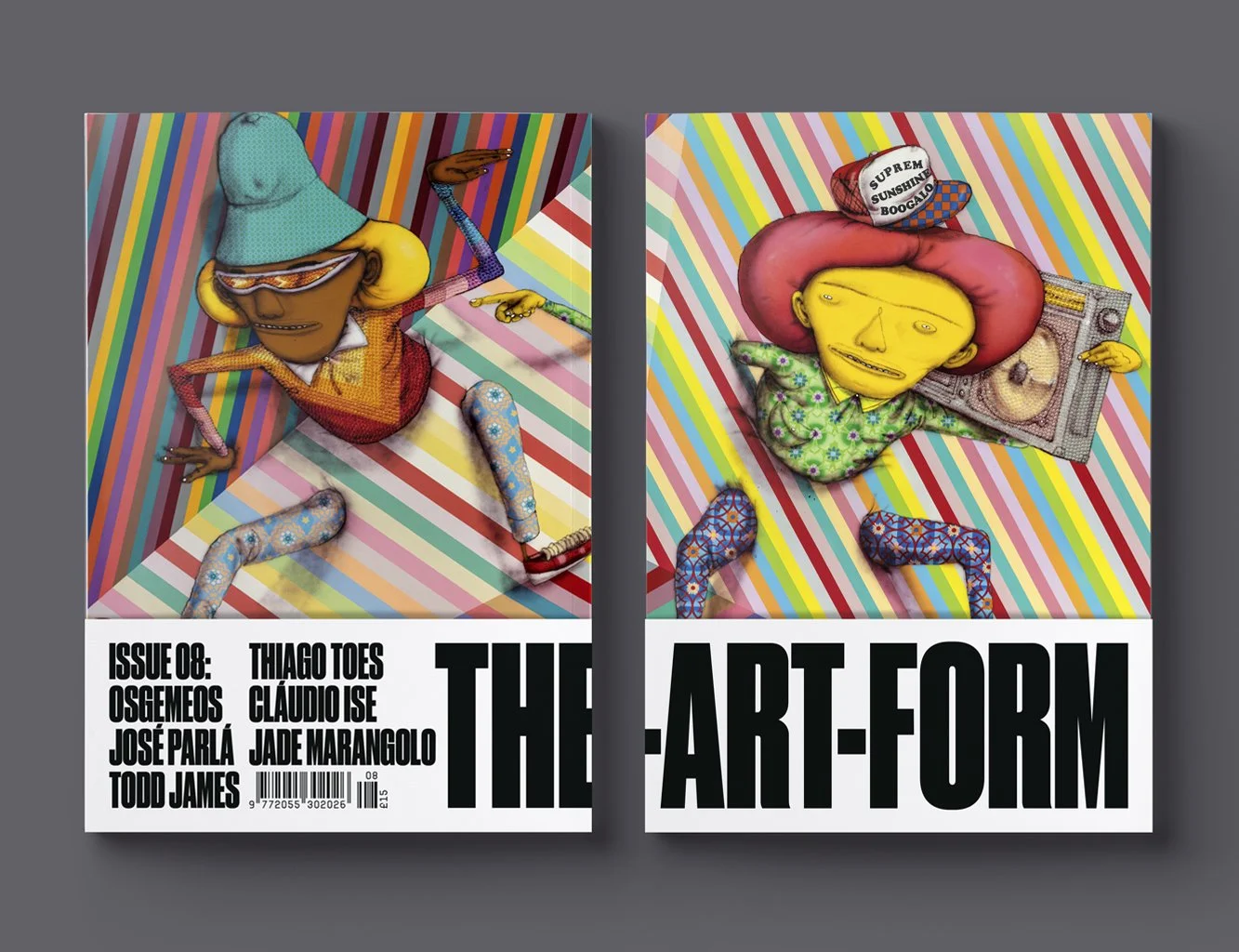 Issue 08 of The-Art-Form featuring OSGEMEOS — The-Art-Form